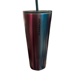 Starbucks Purple and Blue Tumbler